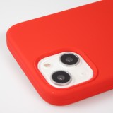 iPhone 15 Plus Case Hülle - Soft Touch - Rot