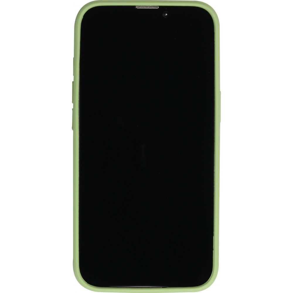 Coque iPhone 15 Plus - Soft Touch - Vert clair