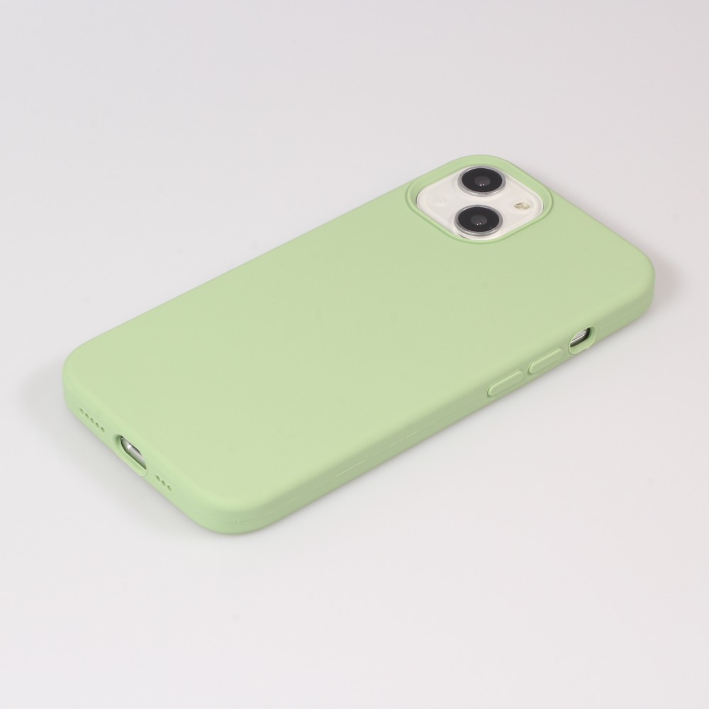 iPhone 15 Plus Case Hülle - Soft Touch - Hellgrün