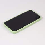 Coque iPhone 15 Plus - Soft Touch - Vert clair