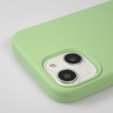 iPhone 15 Plus Case Hülle - Soft Touch - Hellgrün