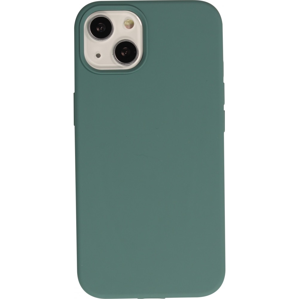 iPhone 15 Plus Case Hülle - Soft Touch - Dunkelgrün