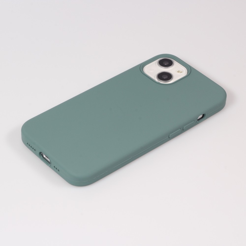 iPhone 13 mini Case Hülle - Soft Touch - Dunkelgrün