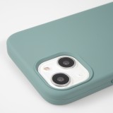 iPhone 15 Plus Case Hülle - Soft Touch - Dunkelgrün