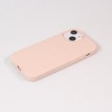 Coque iPhone 15 Plus - Soft Touch rose pâle