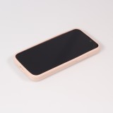 Coque iPhone 15 Plus - Soft Touch rose pâle