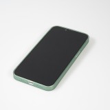 Coque iPhone 15 - plastique ultra fin semi-transparent mat - Vert