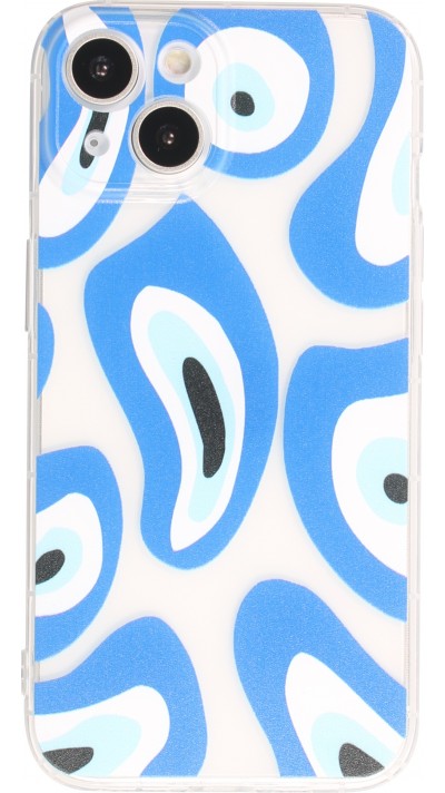 Coque iPhone 14 - Gel silicone transparent motifs artistiques no. 5