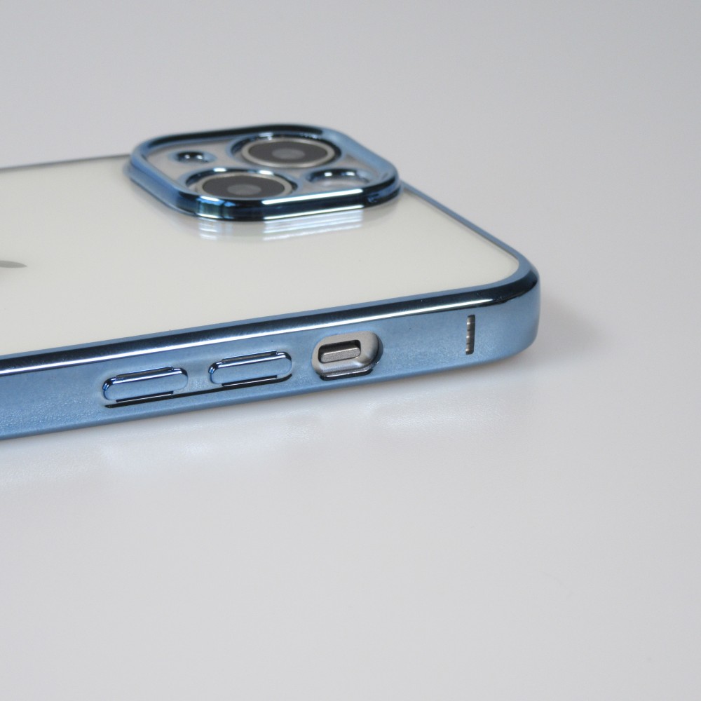 iPhone 14 Max Case Hülle - Electroplate - Blau