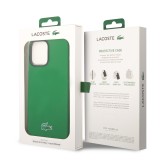 iPhone 14 Pro Max Case Hülle - Lacoste Silikon Soft Touch Magsafe - Grün