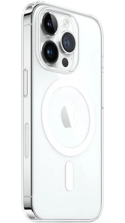 iPhone 14 Pro Max Case Hülle - Apple original clear case gel kompatibel Magsafe - Transparent