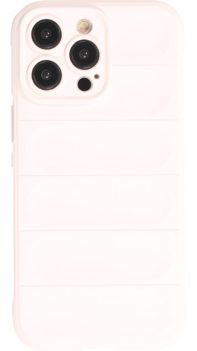 iPhone 14 Pro Max Case Hülle - Robustes Silikon mit Doppelter Schutzschicht - Weiss