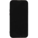 iPhone 14 Pro Max Case Hülle - Soft Touch mit Ring - Schwarz