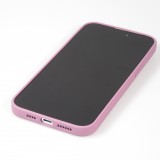 iPhone 14 Pro Max Case Hülle - Soft Touch mit Ring - Dunkelviolett