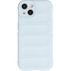 Coque iPhone 14 Plus - Silicone renforcé avec double couche de protection - Bleu clair