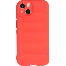 Coque iPhone 14 - Silicone renforcé avec double couche de protection - Rouge