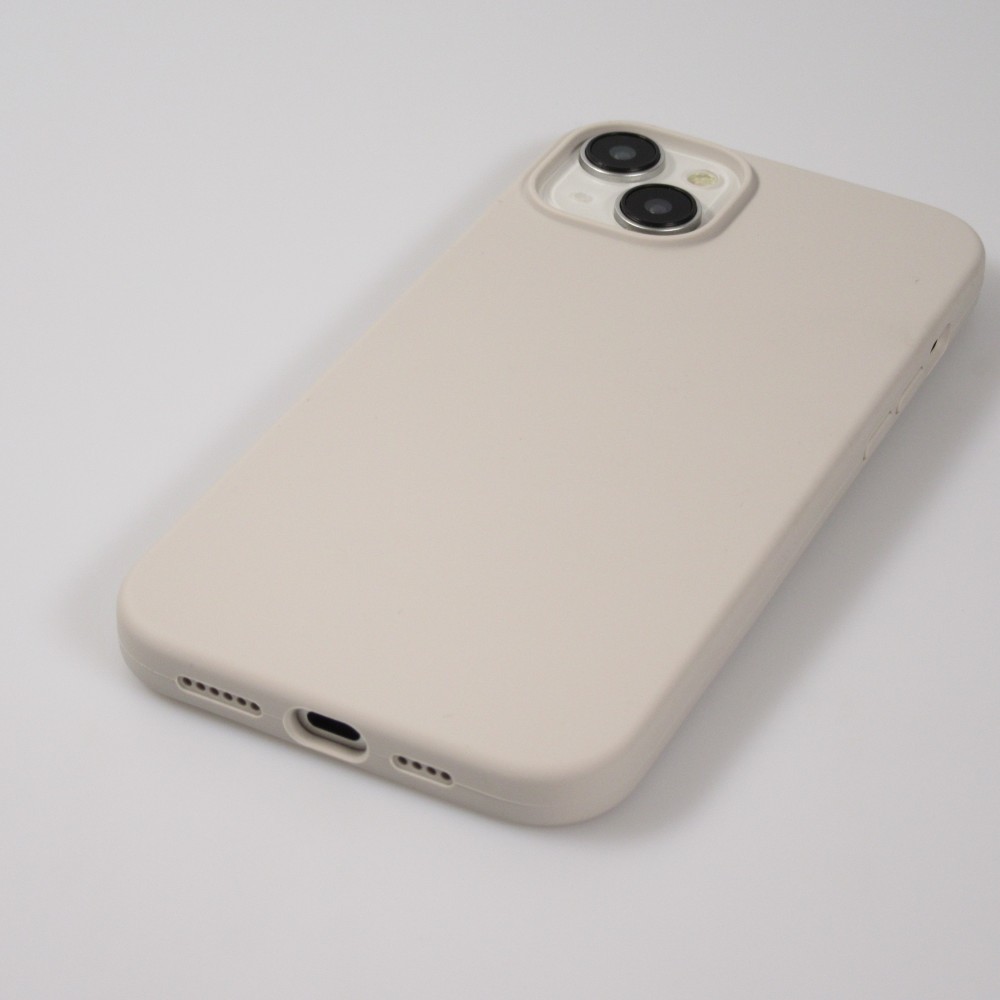 iPhone 15 Plus Case Hülle - Soft Touch - Sand