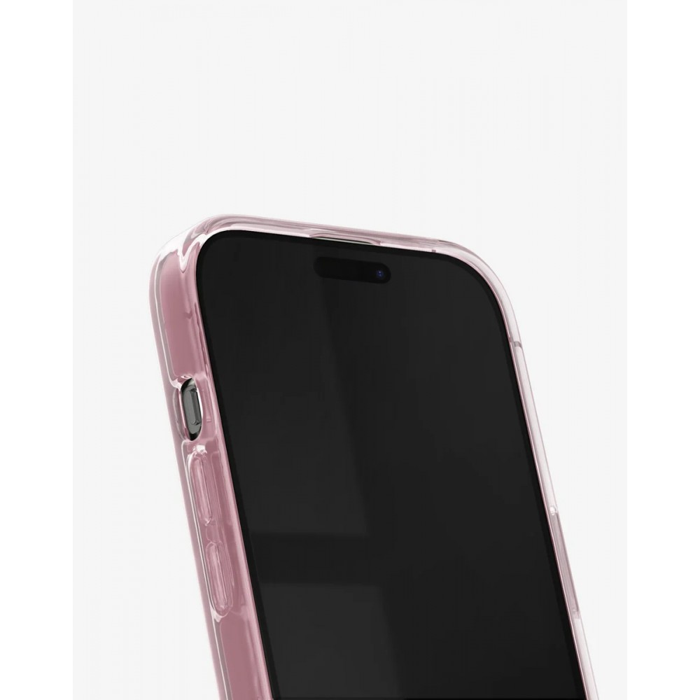 iPhone 15 Pro Case Hülle - Ideal of Sweden miroir ruby pink silicone rigide - Rosa