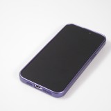 Coque iPhone 16 Pro - Gel souple avec vitre de protection caméra MagSafe - Violet