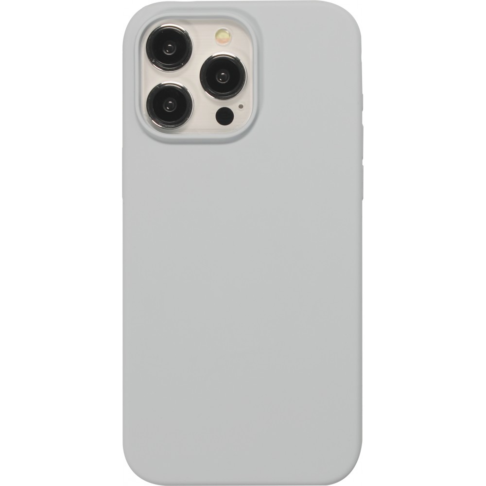 iPhone 15 Pro Max Case Hülle - Soft Touch - Hellgrau