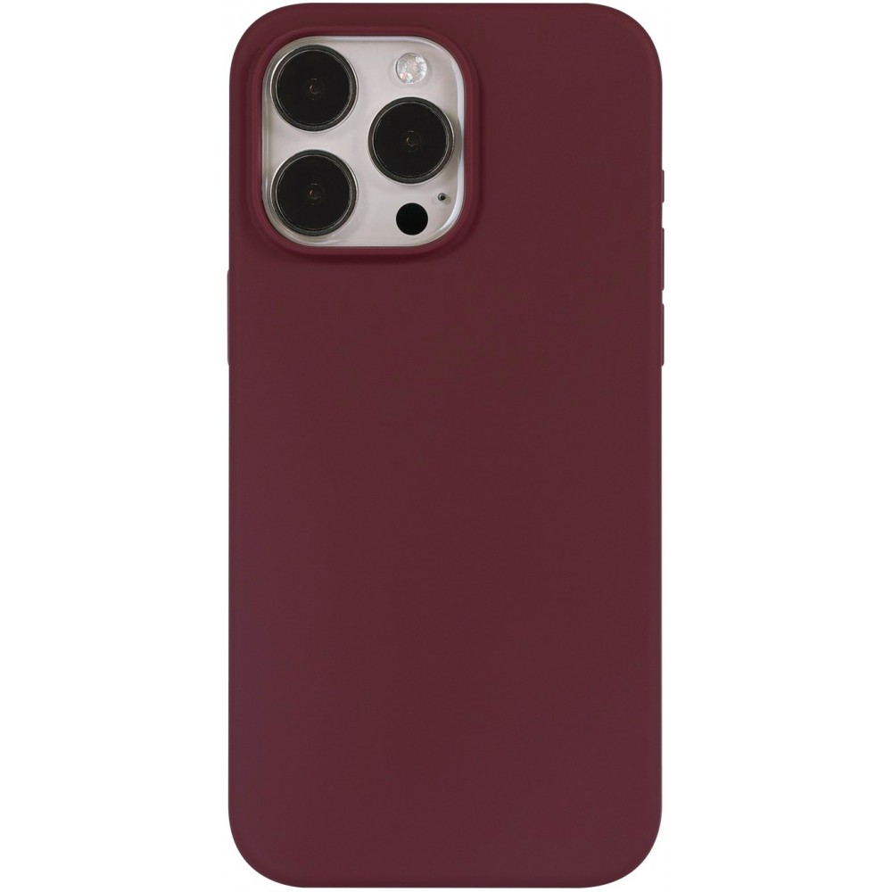 iPhone 15 Pro Max Case Hülle - Soft Touch - Bordeaux