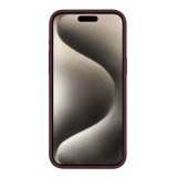 iPhone 15 Pro Case Hülle - Soft Touch - Bordeaux