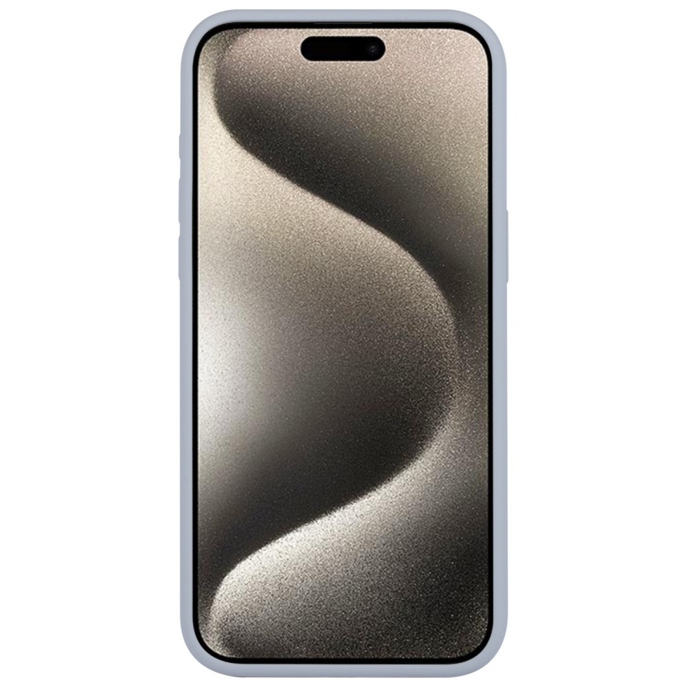 iPhone 15 Pro Max Case Hülle - Soft Touch - Hellgrau