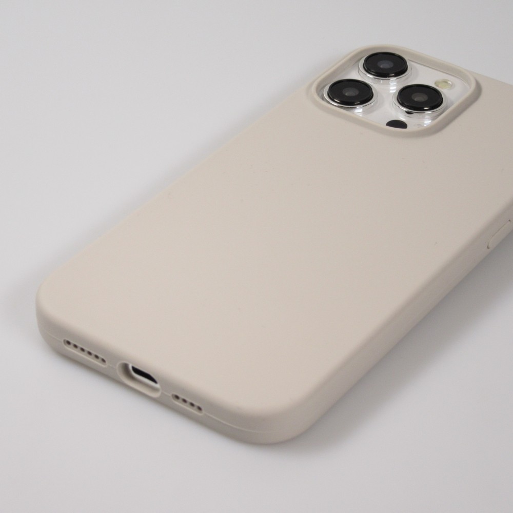 iPhone 15 Pro Case Hülle - Soft Touch - Sand