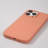 iPhone 15 Pro Case Hülle - Soft Touch - Lachs