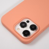 iPhone 15 Pro Case Hülle - Soft Touch - Lachs