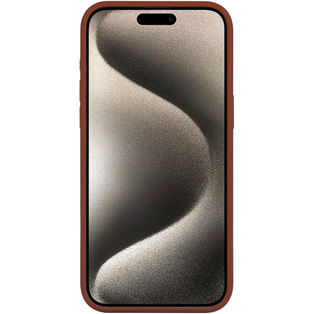 iPhone 15 Pro Max Case Hülle - Soft Touch - Terracotta