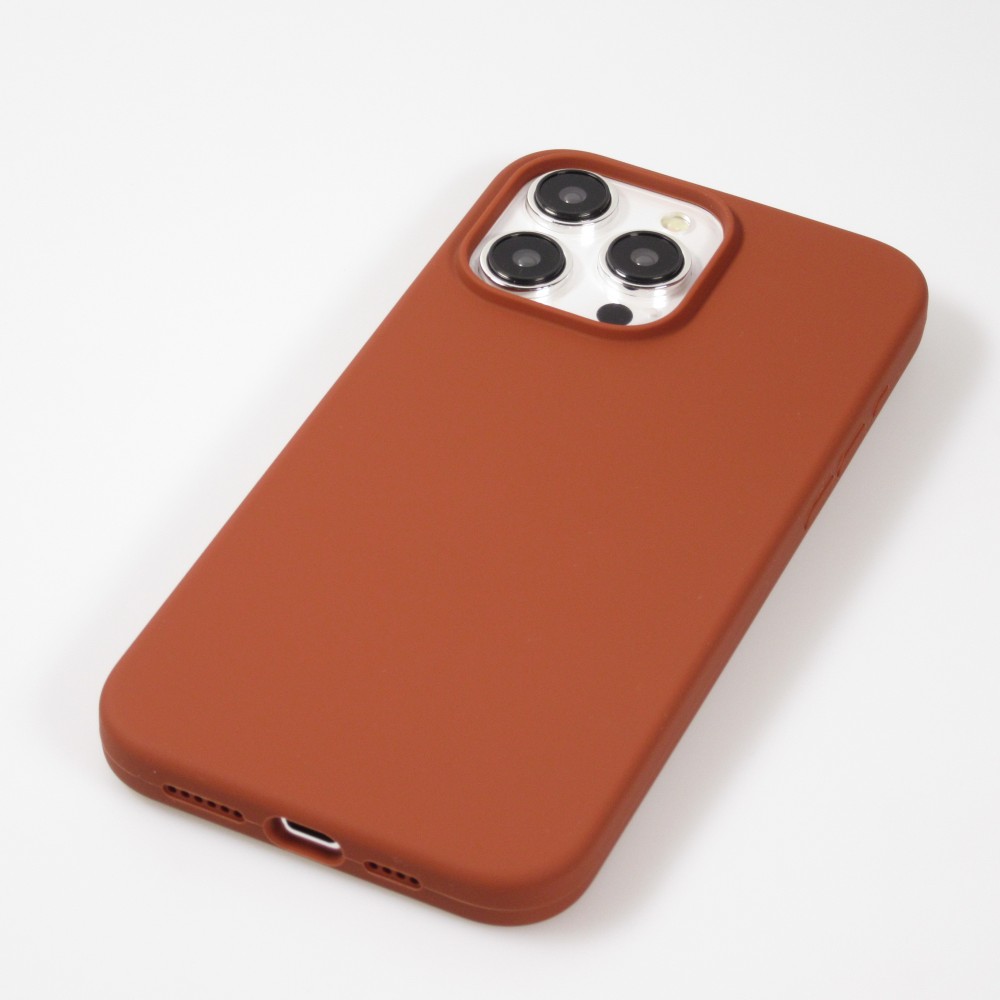 iPhone 15 Pro Max Case Hülle - Soft Touch - Terracotta