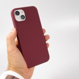 iPhone 15 Plus Case Hülle - Soft Touch - Bordeaux