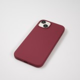 iPhone 15 Plus Case Hülle - Soft Touch - Bordeaux