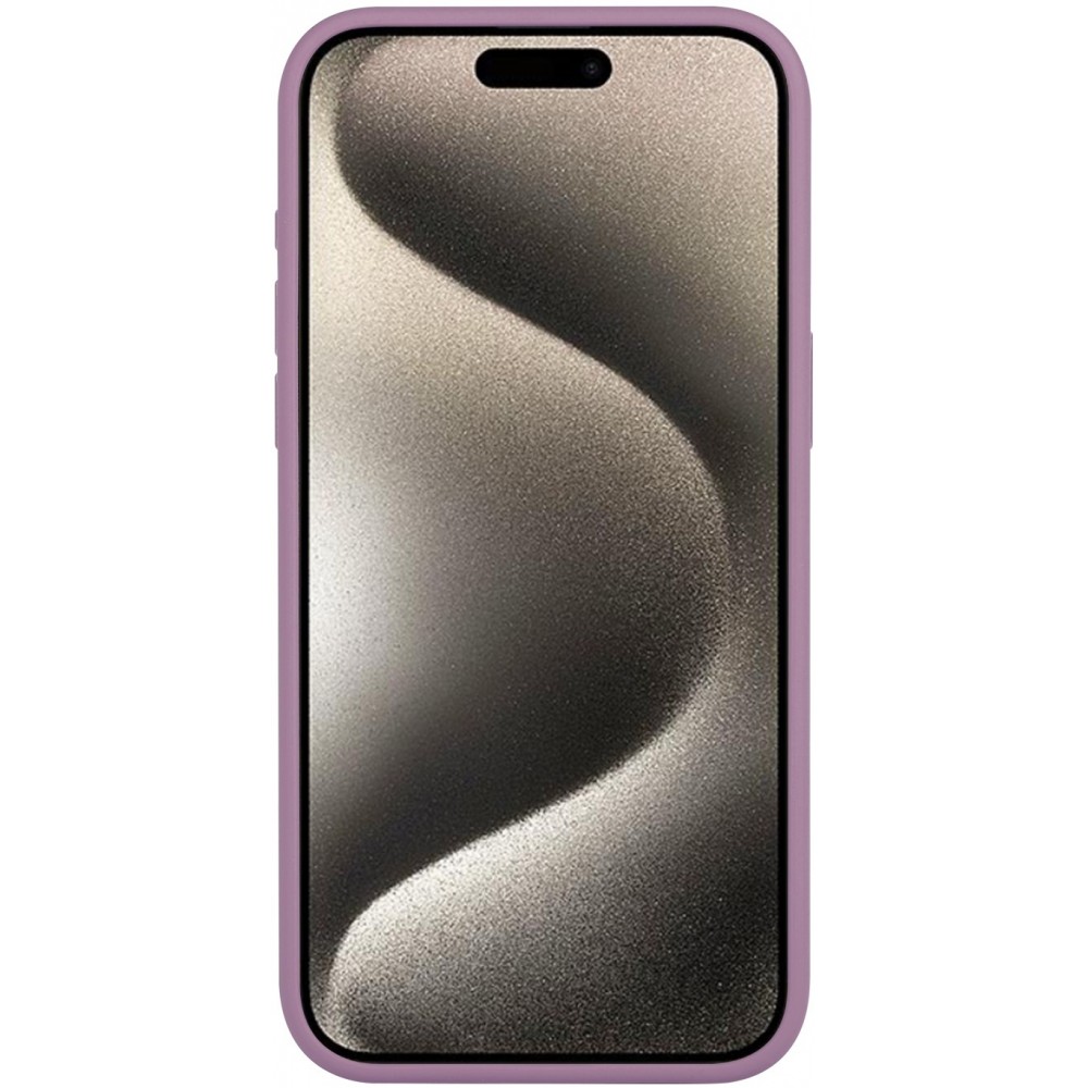 Coque iPhone 15 Plus - Soft Touch - Mauve