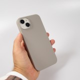 iPhone 15 Case Hülle - Soft Touch - Taupe