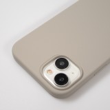 Coque iPhone 15 - Soft Touch - Taupe