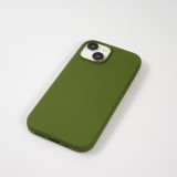 iPhone 15 Case Hülle - Soft Touch - Militärgrün