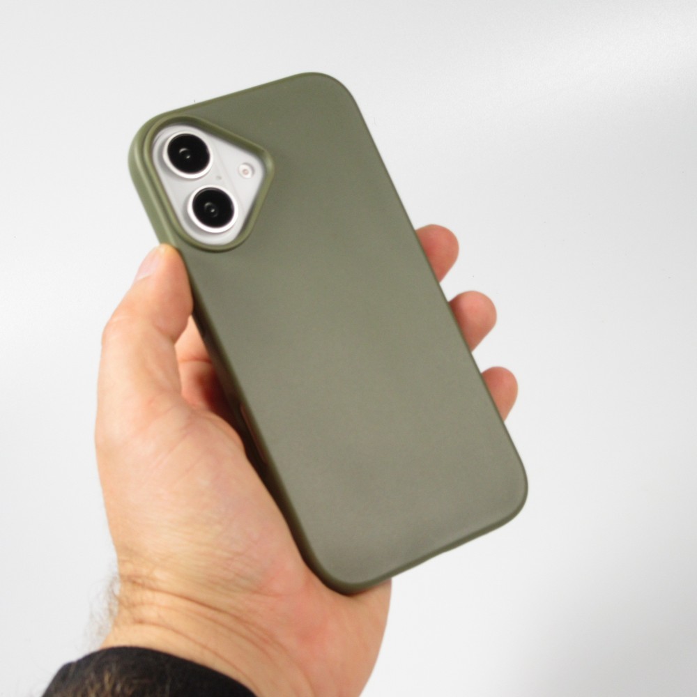 iPhone 16 Case Hülle - Bio Eco-Friendly biologisch Kompostierbar ökologisch - Dunkelgrün