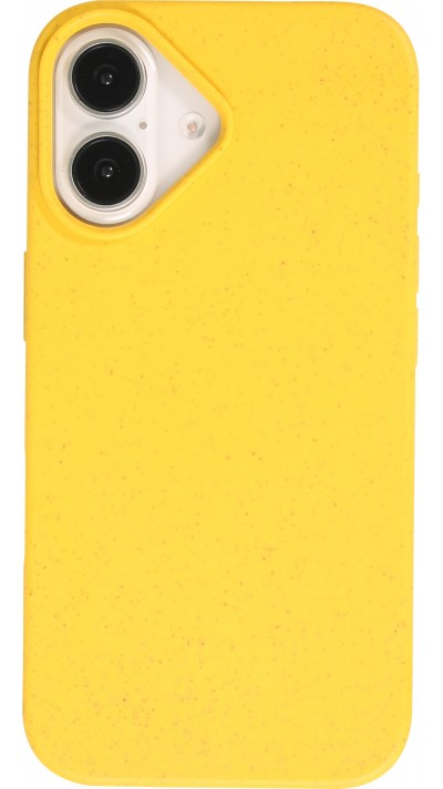 Coque iPhone 16 - Bio Eco-Friendly jaune