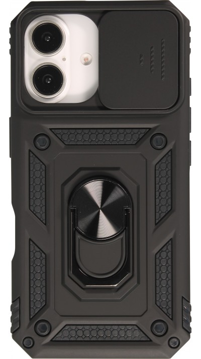 Coque iPhone 16 - Full Body Armor Military-Grade - Noir