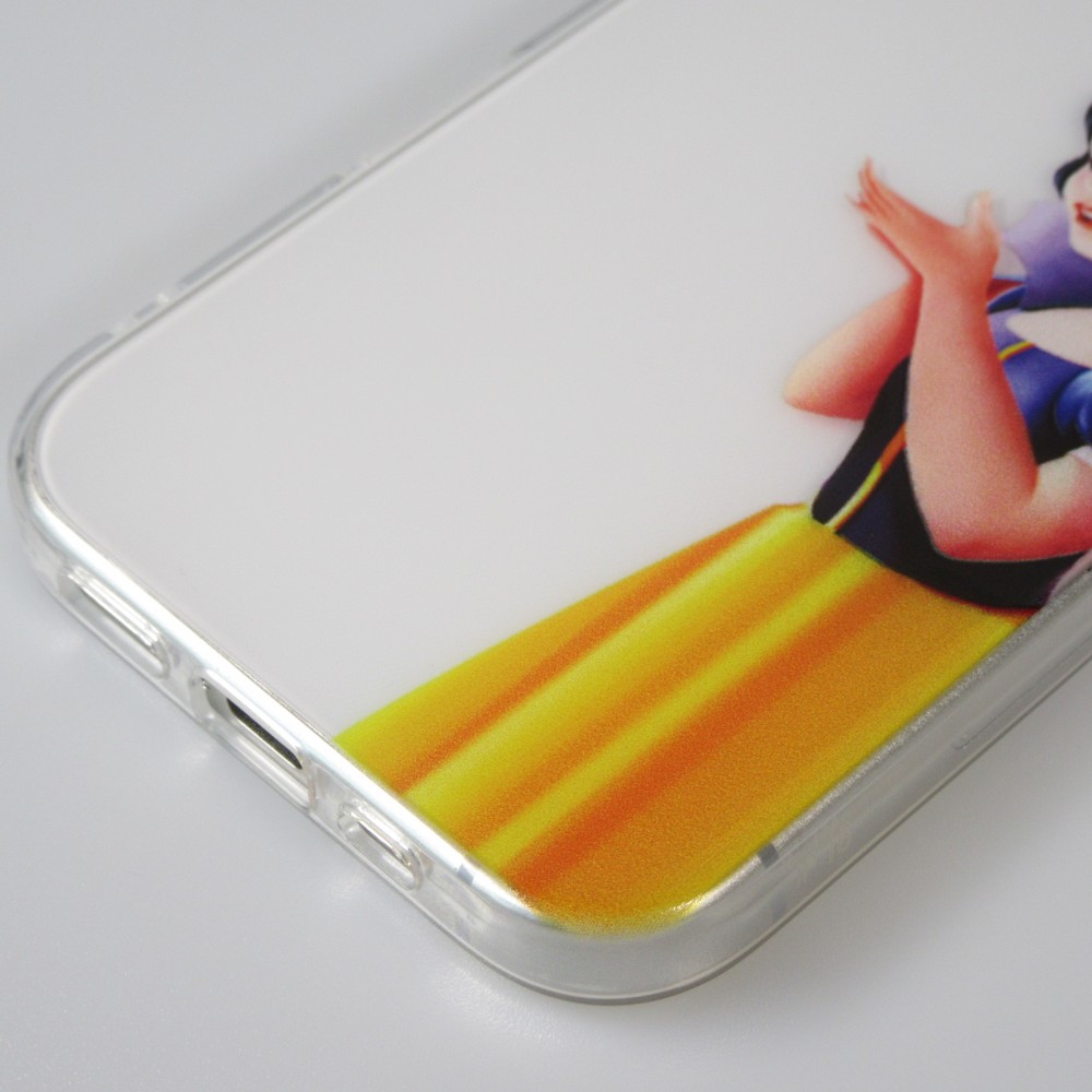 iPhone 16 Case Hülle - Gummi cartoon Schneewittchen