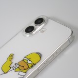 iPhone 16 Case Hülle - Gummi cartoon Homer Simpson