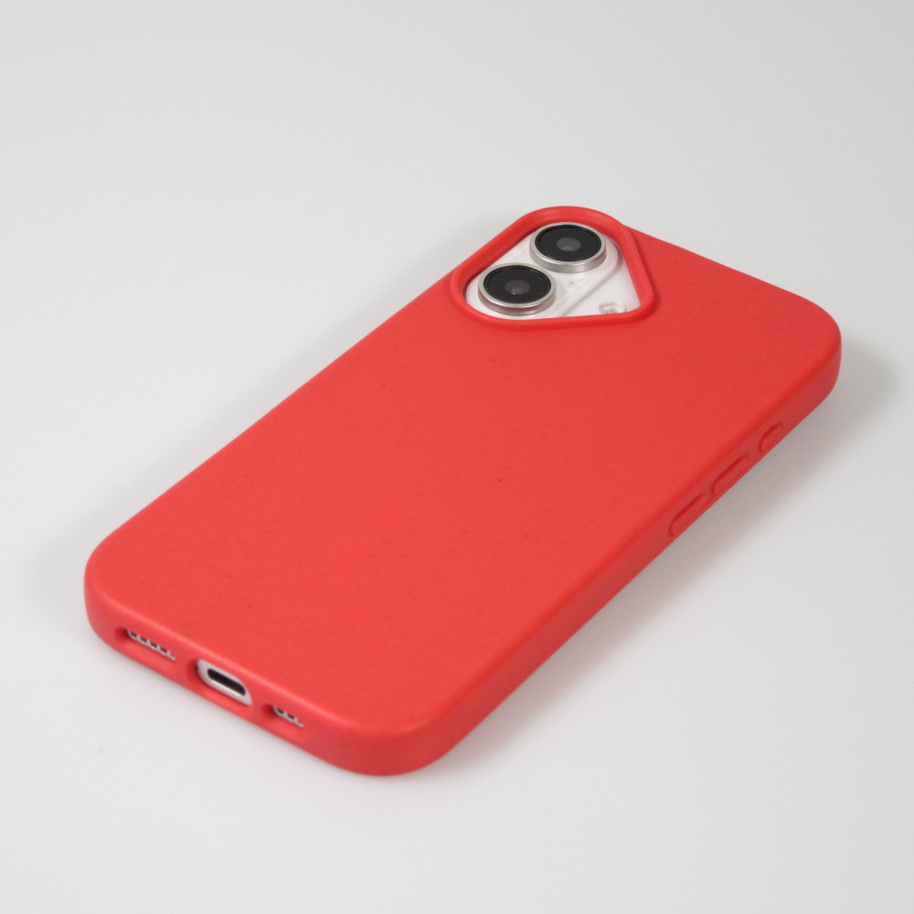 iPhone 16 Plus Case Hülle - Bio Eco-Friendly biologisch Kompostierbar ökologisch - Rot