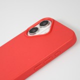 Coque iPhone 16 Plus - Bio Eco-Friendly biodégradable écologique nature - Rouge