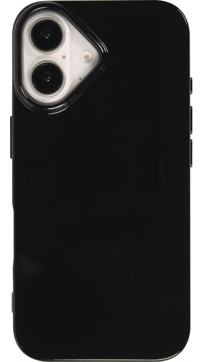 Coque iPhone 16 Plus - Gel - Noir