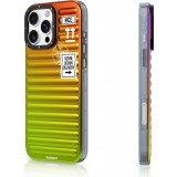 iPhone 16 Pro Max Case Hülle - Youngkit Glow Luggage-Inspired - Blau/violett