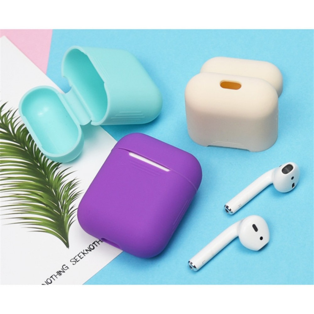 Hülle AirPods 1 / 2 - Silikon dunkelblau