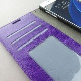 Hülle Samsung Galaxy S7 - Premium Flip - Violett