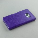 Hülle Samsung Galaxy S7 - Premium Flip - Violett